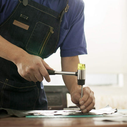 Hohl Punch Set 12er Locheisen Runde Locher Cutter Leder