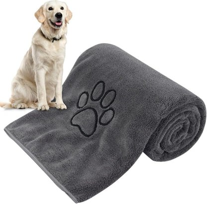 Super saugfähiges Mikrofaser Haustierhandtuch für Hunde und Katzen