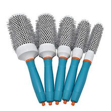 Keramik Ionische Runde Haarbürste Friseur Lockenbürste Set