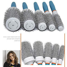 Keramik Ionische Runde Haarbürste Lockenbürste Set (5