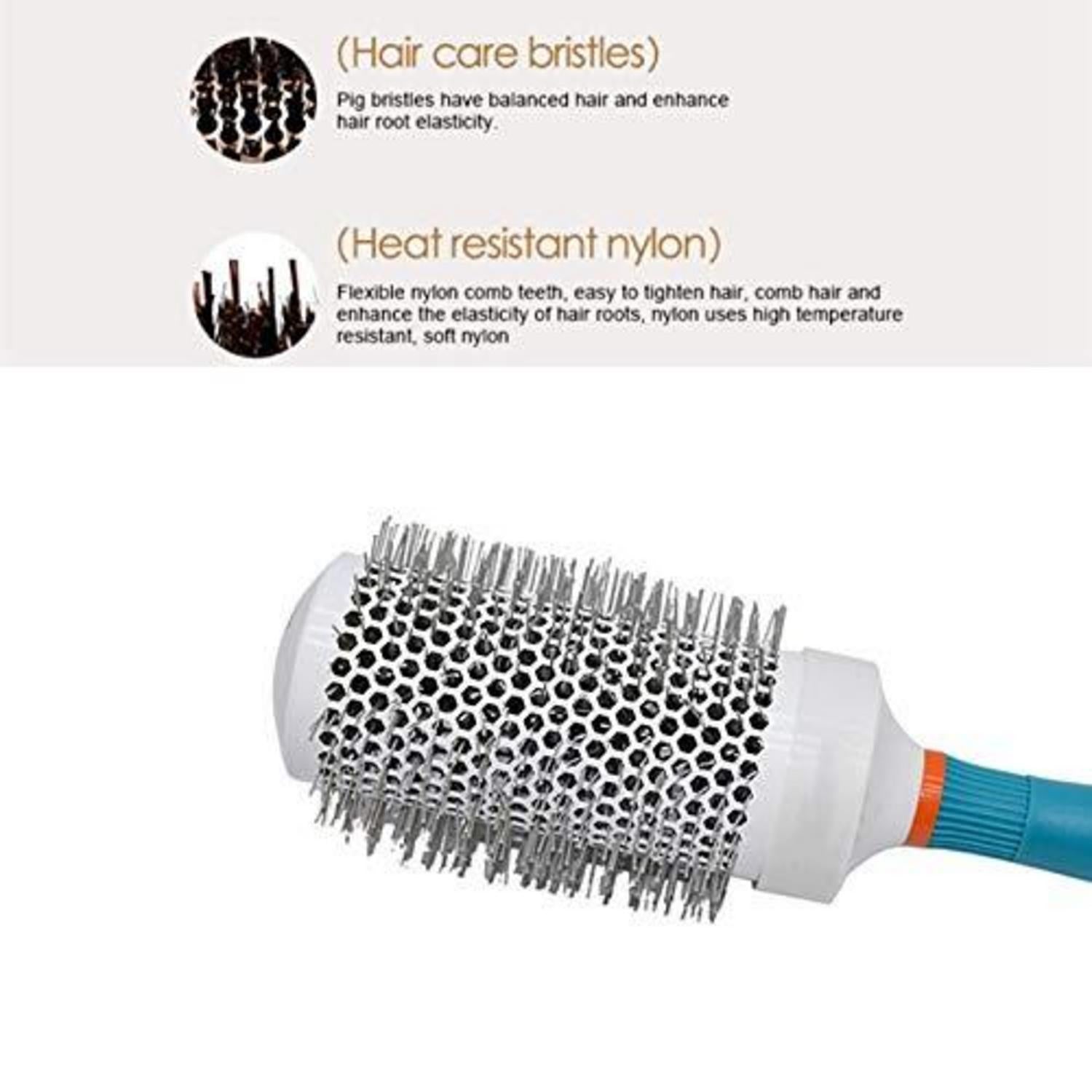 Keramik Ionische Runde Haarbürste Friseur Lockenbürste Set
