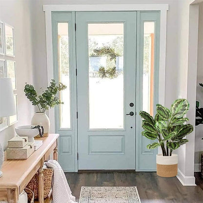 Künstliche Calathea Medaillon Kunstpflanze 63cm Tropisch Deko Home Office