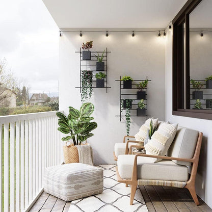 Künstliche Calathea Medaillon Kunstpflanze 63CM Dekoration im Topf