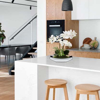 Kunstblumen Orchideen Künstliche Phalaenopsis Tischdekoration