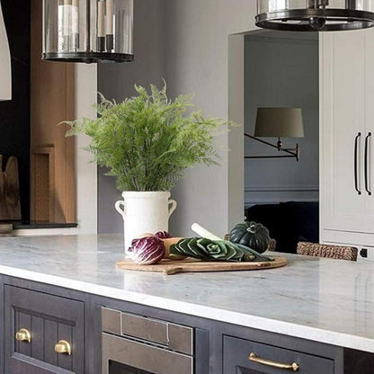 Künstlicher Farnzweig Pteridium 76CM Lang 3 Zweigen