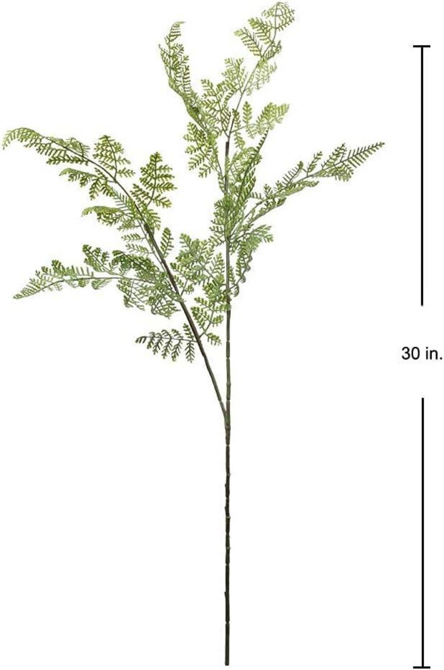 Künstlicher Farnzweig Pteridium Kunstpflanze 76CM 3 Zweigen