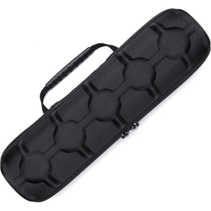 AUKURA Hartes Uhren-Reiseetui Organizer 5 Fächer Schwarz