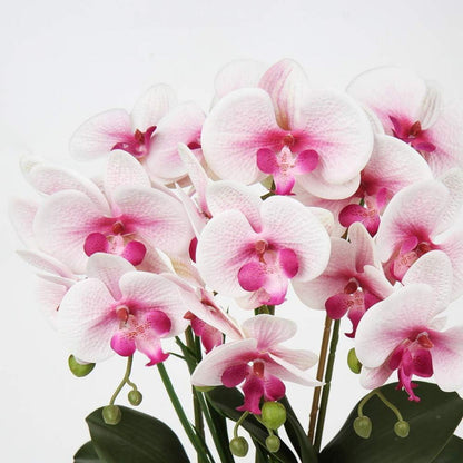 Künstliche Orchidee Phalaenopsis 44cm Dekorative Kunstblume im