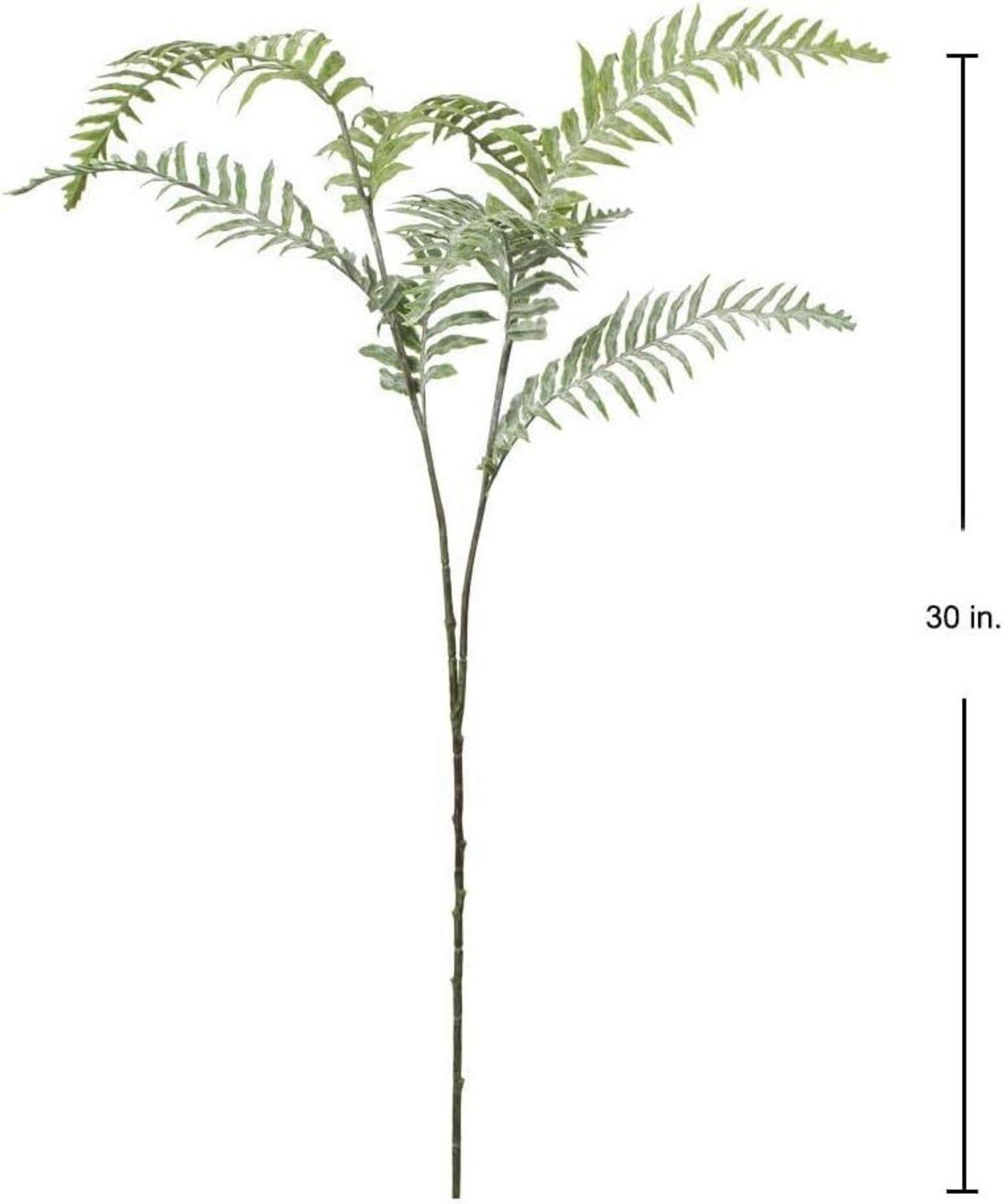 Künstlicher Farnzweig Boston 76CM Kunstpflanze Plastikfarnblätter 3