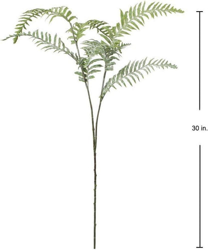 Künstlicher Farnzweig Boston 76CM Kunstpflanze Plastikfarnblätter 3