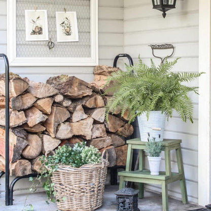 Künstlicher Farnzweig Boston Farn 76cm Lang 3 Zweigen für Innengarten