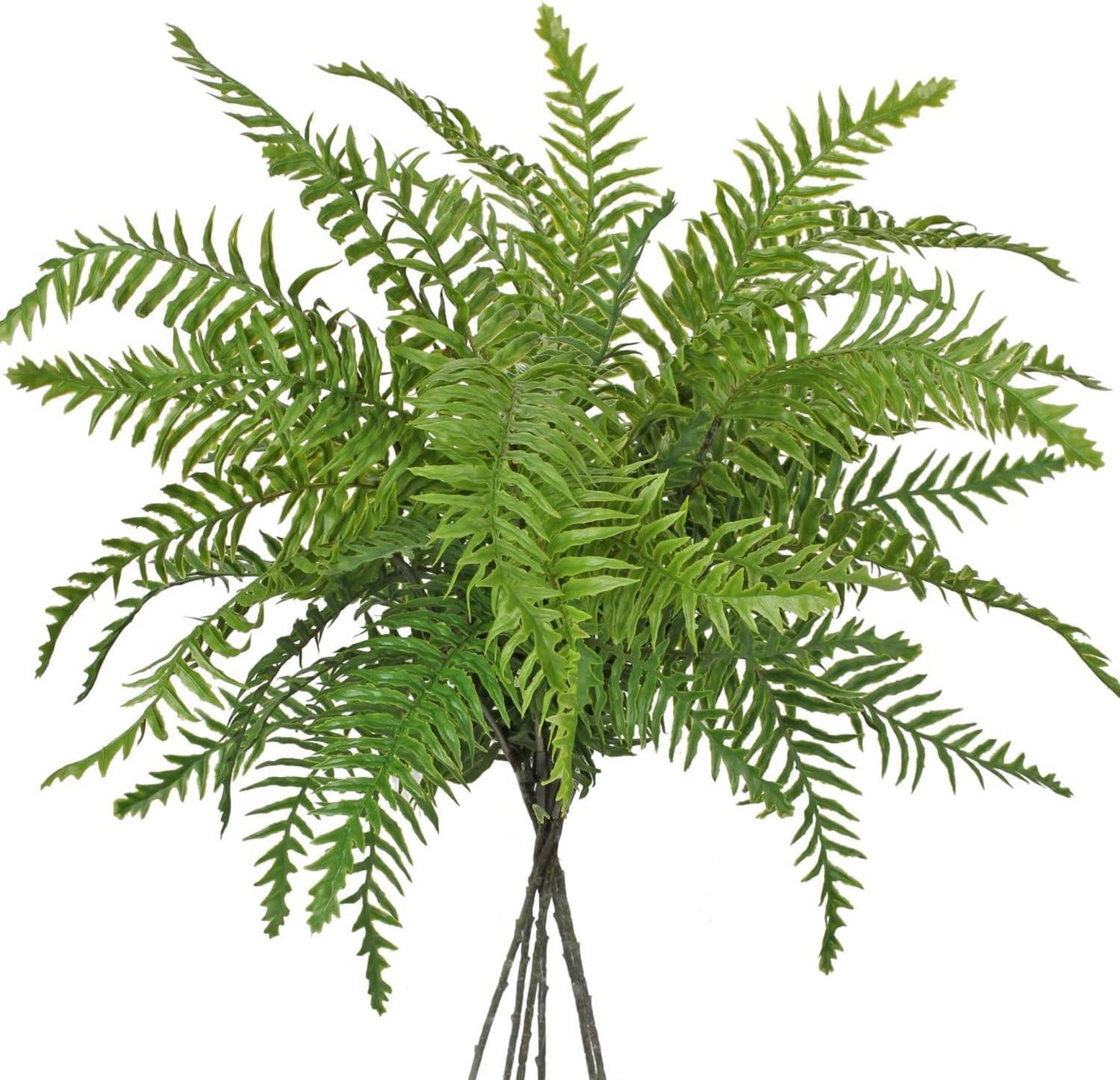Künstlicher Farnzweig Boston Farnpflanzen Plastikfarnblätter 76CM 3