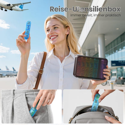 Tablettenbox 7 Tage Pillendose Große Fächer Medikamentenbox