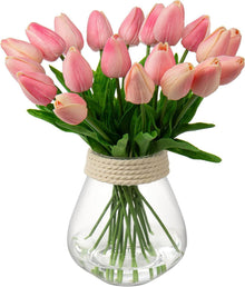 Künstliche Tulpen Blumenstrauß Latex Blumen Seide Real-Touch