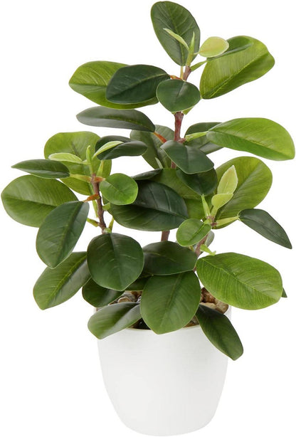 Künstliche Kamelie Kunstblume im Kunststofftopf, Seidenblumen für Home