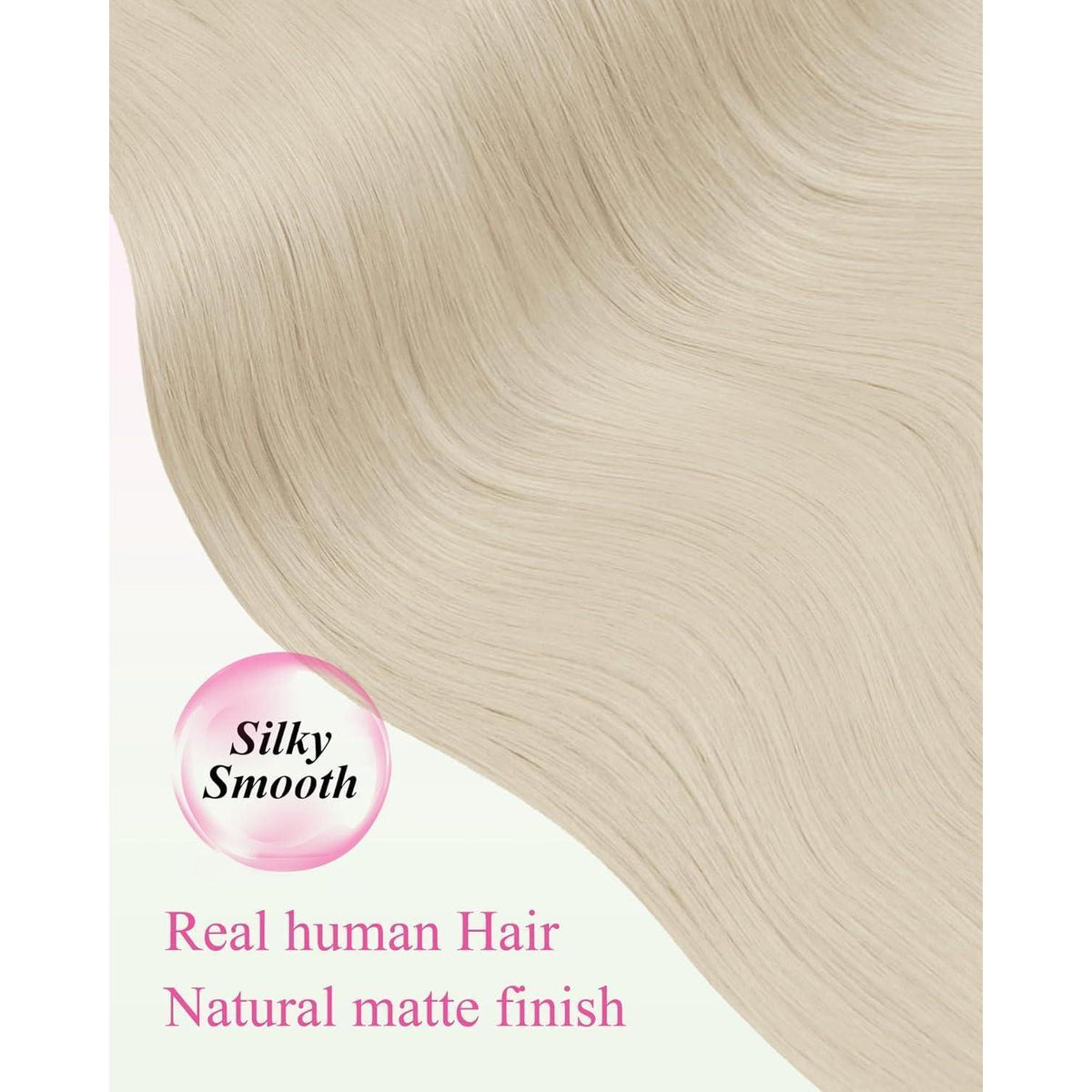 Echthaar Tape Extensions Blond 50cm #60A
