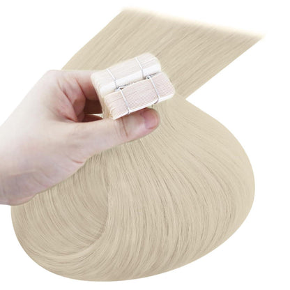 Echthaar Tape Extensions Blond 50cm #60A