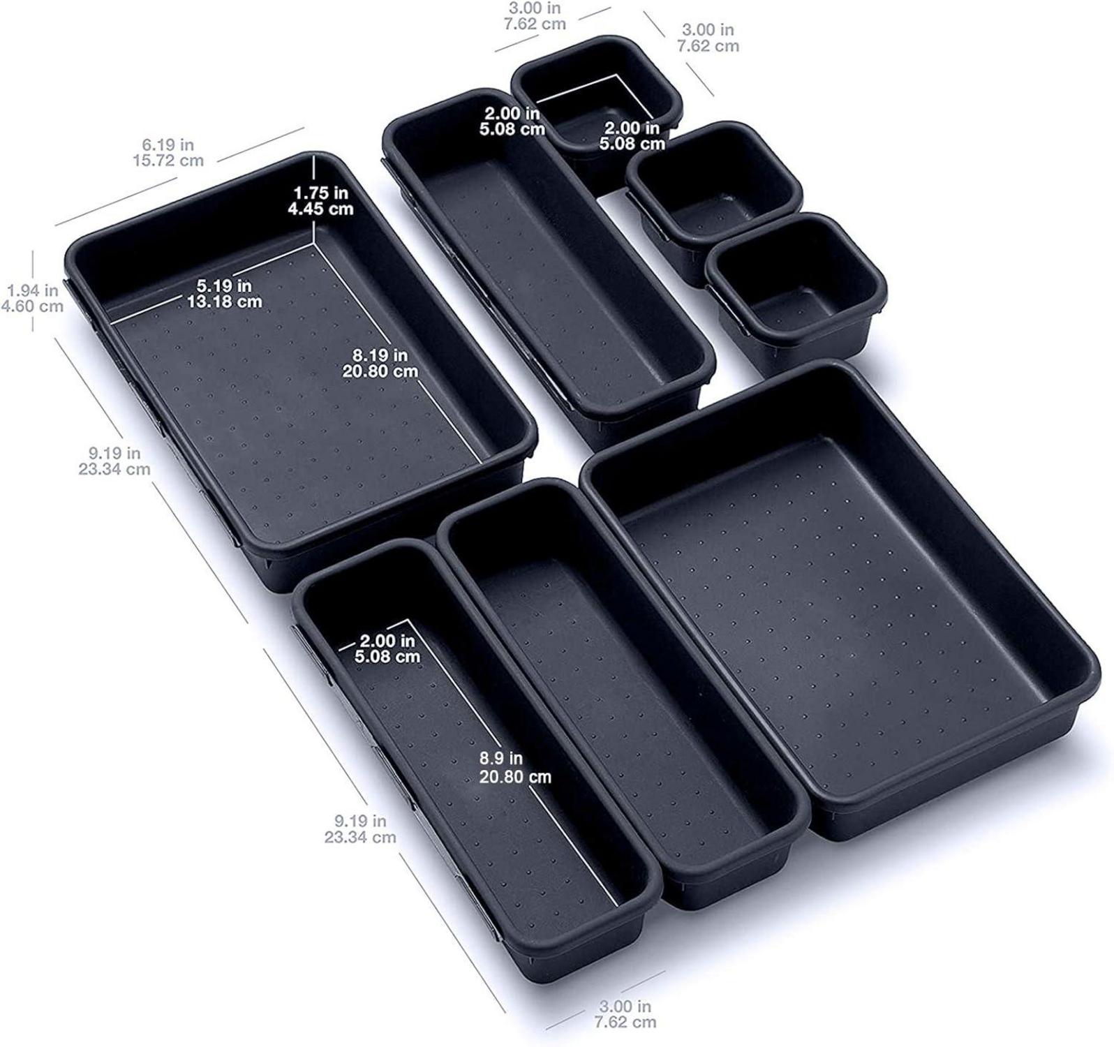 8-teiliges Schubladen Organizer