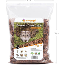 Niteangel Natürliches Kokosnuss-Hamster-Einstreu 4l für