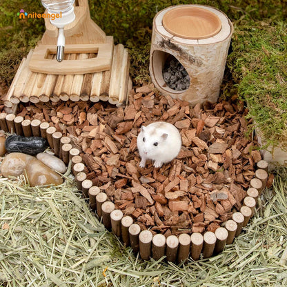 Natürliches Kokosnuss-Hamster-Einstreu für kleine Haustiere