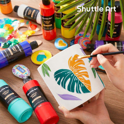Shuttle Art Acrylfarben Set, 18 Farben (je
