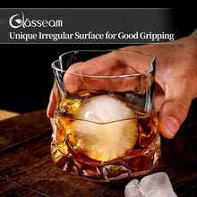 Whiskygläser Set 6 Unregelmäßige Falten Scotch Glass 250ml