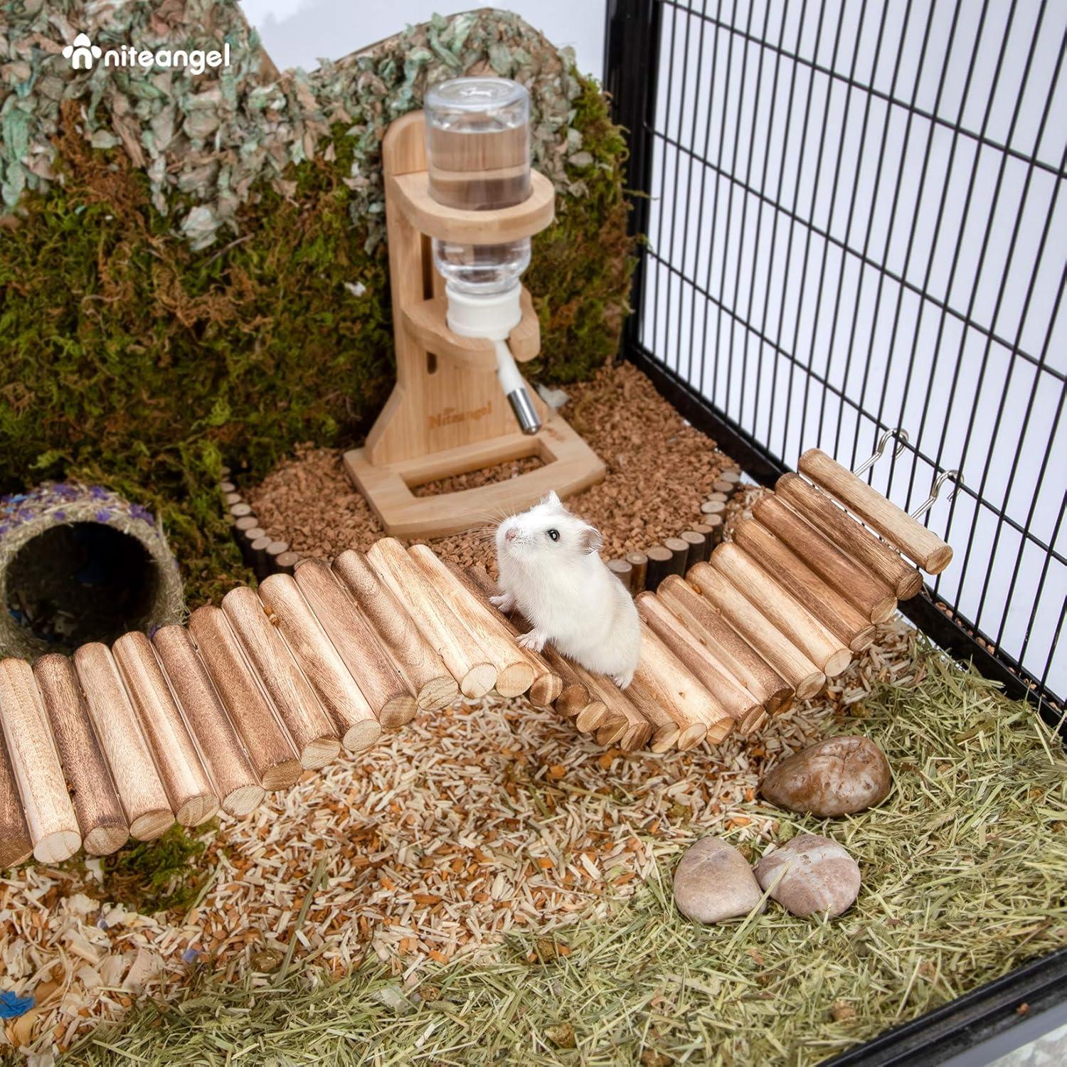 Hamster Hängebrücke Spielzeug - Kletterleiter für Kleintiere