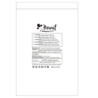 HOWAF Full Arm Temporäre Tattoos Set Schwarz Wasserdicht 11 Blätter