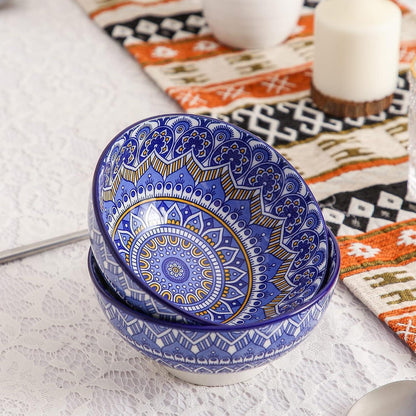 Vancasso Mandala Porzellan-Tafelservice 4tlg. Suppenteller