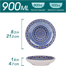 Vancasso Mandala Porzellan-Tafelservice 4tlg. Suppenteller