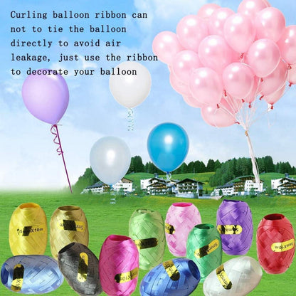 12 Rollen Geschenkband Ringelband Bunt 10m DIY Hochzeit