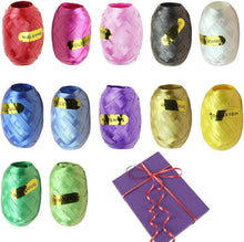 12er Set Curling Ribbon für Geschenkverpackung und Dekoration