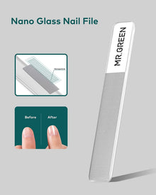 MR.GREEN Nano Glas Nagelfeile & Nagelpuffer Polierer