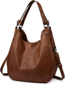 Handtasche Vintage Damen Groß Shopper Umhängetasche Lederimitat