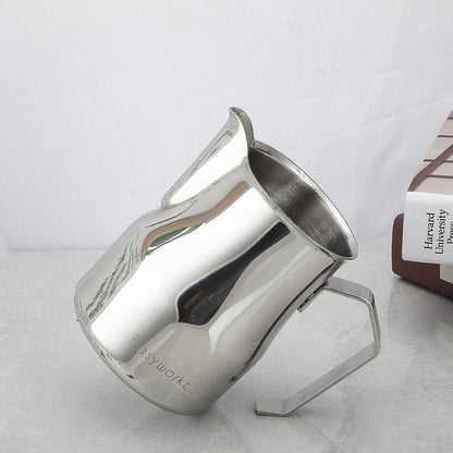 Milchaufschäumkrug Edelstahl 450ml Espresso Latte Art Cappuccino Tasse