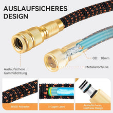 Flexibler Gartenschlauch 15m Latex Wasserschlauch