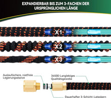 Flexibler Gartenschlauch 15m Latex Wasserschlauch
