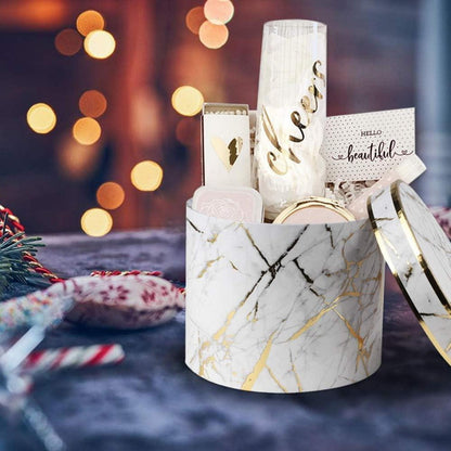 Aufbewahrungsboxen Geschenkboxen 4er Set Karton Geschenkkarton mit Schleife