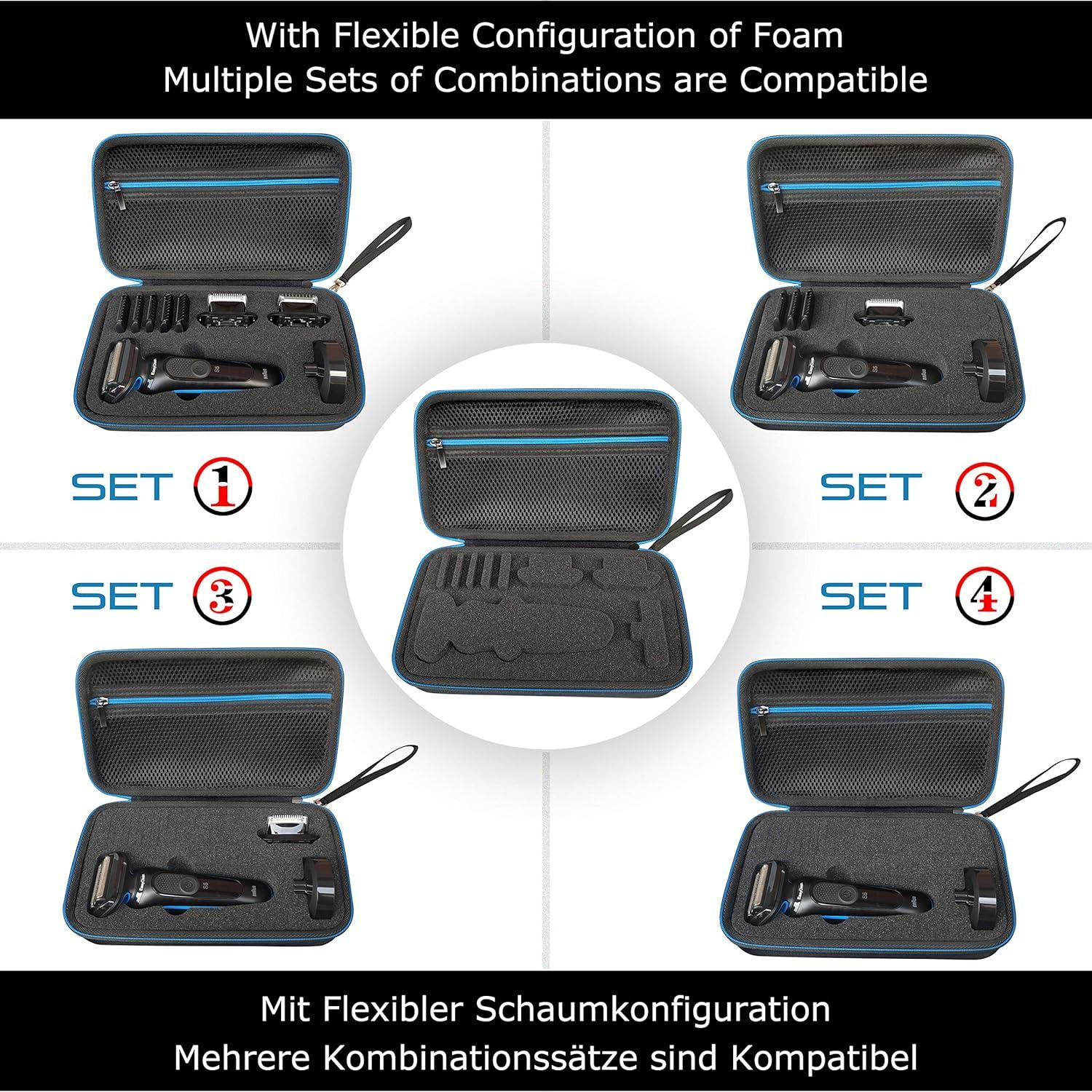 Hochwertige Braun Series 5s Rasierer Hülle Tragetasche