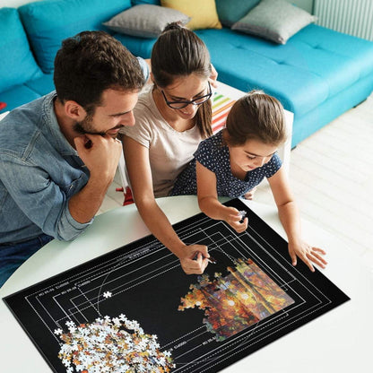 Puzzle-Aufbewahrungsmatte 2000 Teile tragbare Puzzlematte Jigsaw Matte