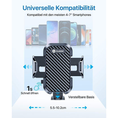 Auto Handyhalter Getränkehalter verstellbar Schwanenhals