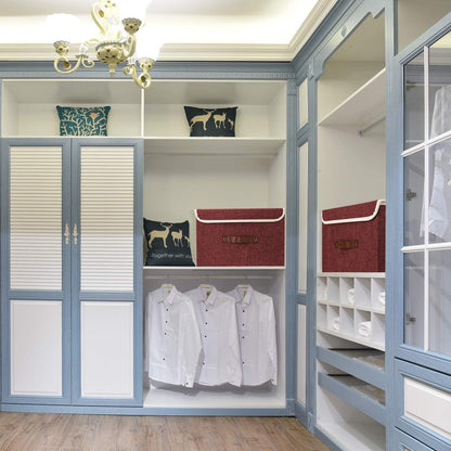 Faltbare Aufbewahrungsbox mit Deckel stoff 38x25x25cm