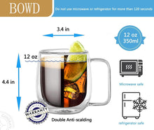 Doppelwandige Gläser Kaffeetasse Teetasse