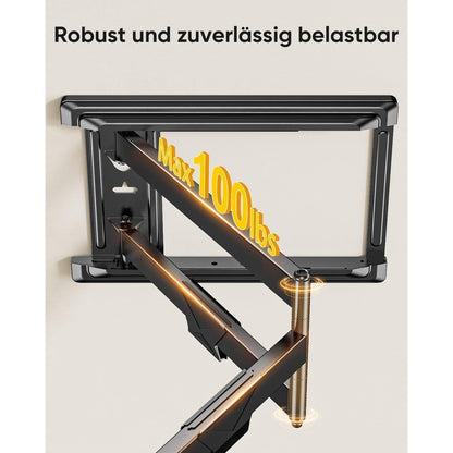 TV Wandhalterung 765mm Arm Schwenkbar Neigbar für 37-75 Zoll