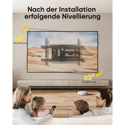TV Wandhalterung 765mm Arm Schwenkbar Neigbar für 37-75 Zoll
