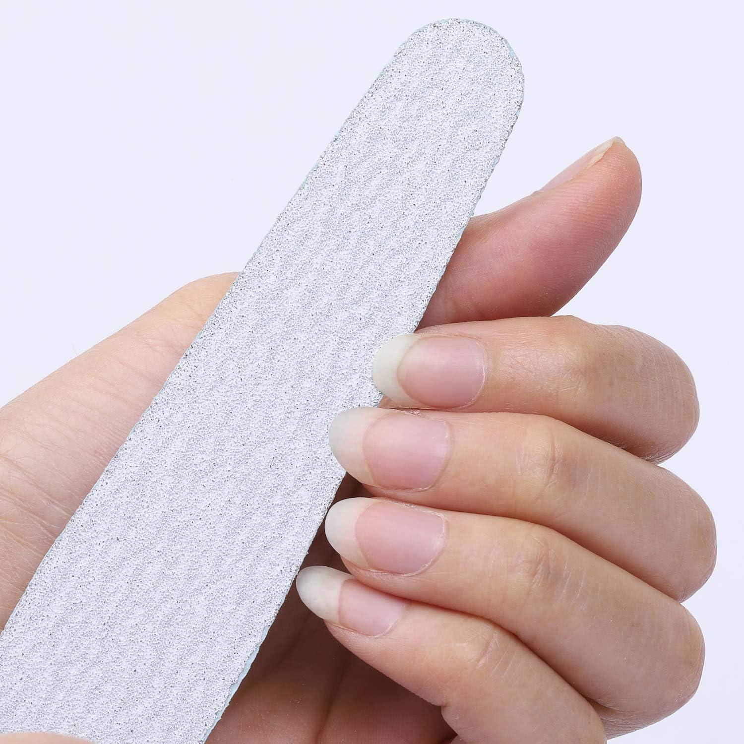 25er Pack Nagelfeilen 100/180 Körnung für Gelnägel Maniküre Pediküre