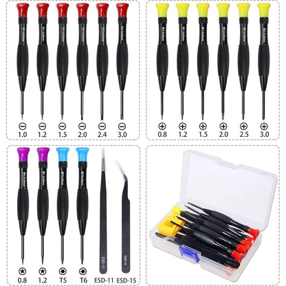 uhrmacherwerkzeug uhrmacher Schraubendreher 18 Teiliger Set