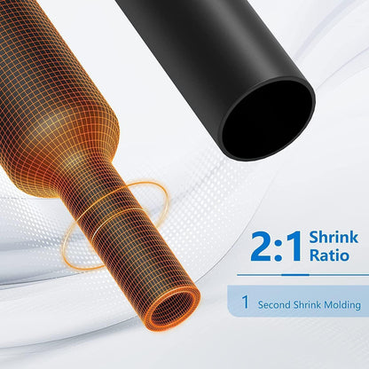 1120pcs Schrumpfschlauch Set 2:1 Schrumpfverhältnis