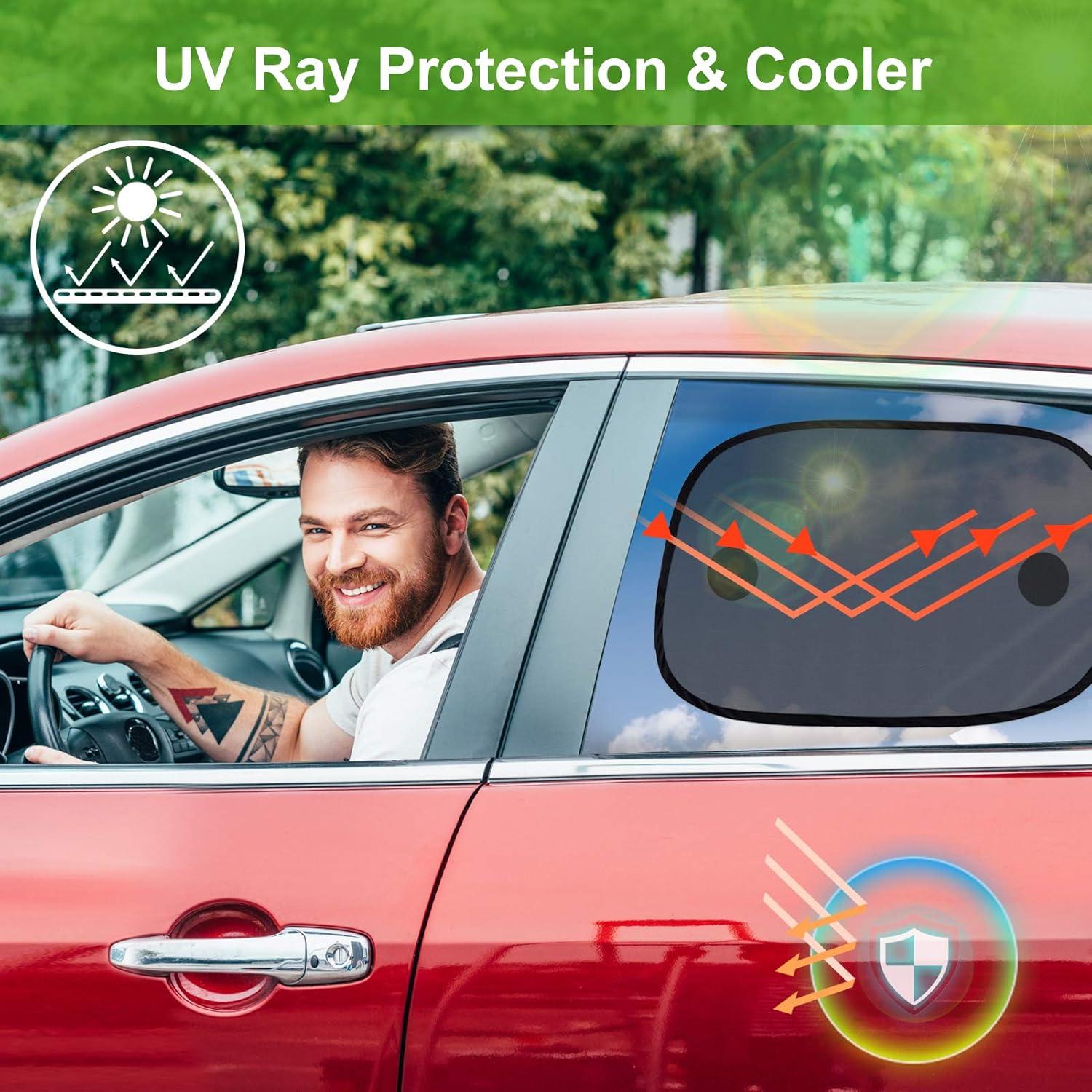 LEWONPO Sonnenschutz Auto Baby | Sonnenblende mit UV Schutz