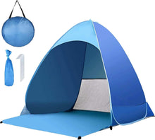 Strandmuschel Pop Up Automatisches Strandzelt für 2-3 Personen